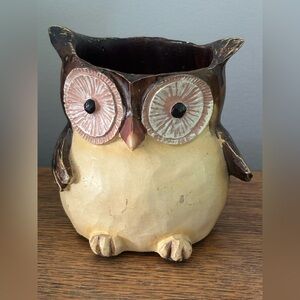 Yankee Candle 2011 Owl Votive Holder 3.5” Tall